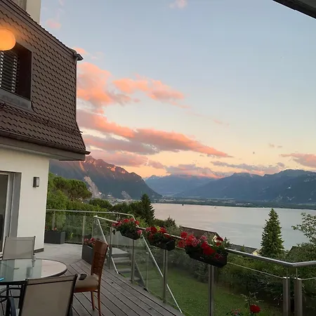 Вилла La Vigie Montreux, Chernex Breath Taking View *